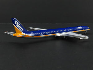 1:400 Aero Classics Die-Cast WIEN Air Alaska Douglas DC-8-63CF Airliner N774FT