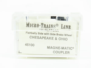 N Scale Kadee Micro-Trains MTL 45100 C&O Chesapeake & Ohio 50' Flat Car #80402