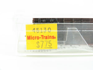 N Scale Micro-Trains MTL 45130 CR Conrail Railroad 50' Flat Car #715528