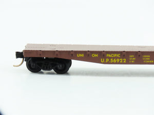 N Scale Micro-Trains MTL 45050 UP Union Pacific Streamliners 50' Flat Car #56922