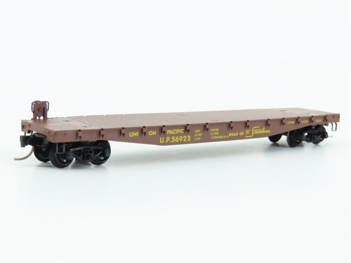 N Scale Micro-Trains MTL 45050 UP Union Pacific Streamliners 50&#39; Flat Car #56922