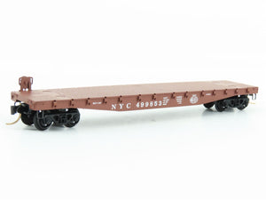 N Scale Micro-Trains MTL 45040 NYC New York Central System 50' Flat Car #499853