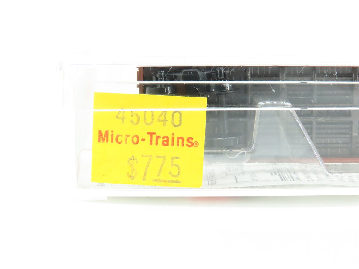 N Scale Micro-Trains MTL 45040 NYC New York Central System 50&#39; Flat Car #499853