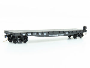 N Scale Micro-Trains MTL 45020 NW Norfolk & Western 50' Flat Car #202542