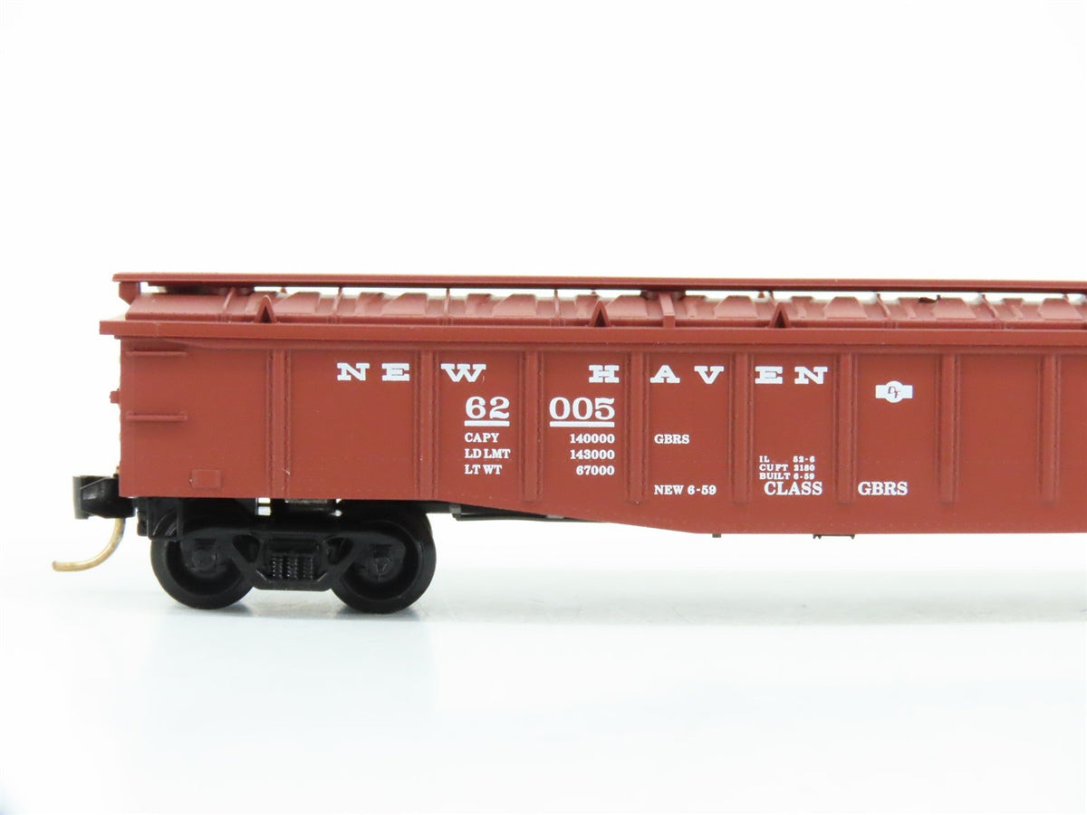 N Scale Micro-Trains MTL 106010 NH New Haven Railroad 50&#39; Covered Gondola #62005