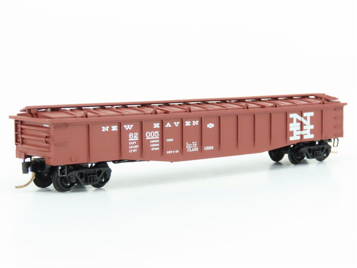 N Scale Micro-Trains MTL 106010 NH New Haven Railroad 50&#39; Covered Gondola #62005