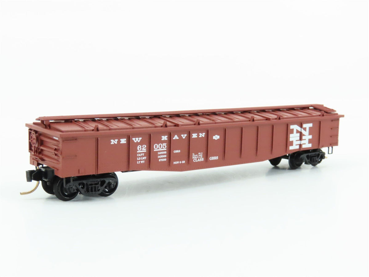 N Scale Micro-Trains MTL 106010 NH New Haven Railroad 50&#39; Covered Gondola #62005