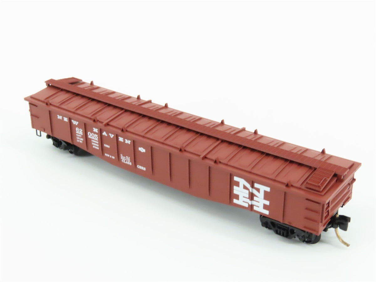 N Scale Micro-Trains MTL 106010 NH New Haven Railroad 50&#39; Covered Gondola #62005