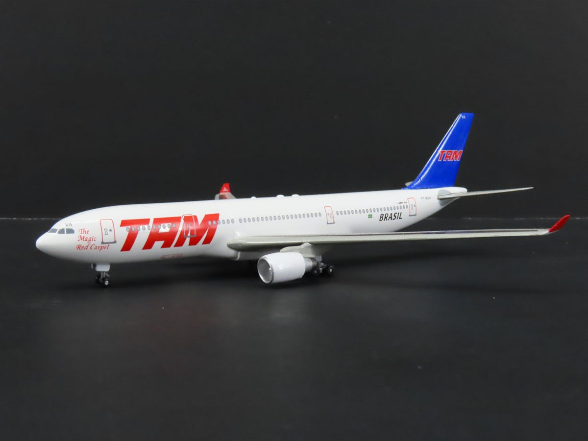 1:400 Dragon Wings 55141 Die-Cast TAM Airlines Airbus A330-232 Airliner PT-MVA