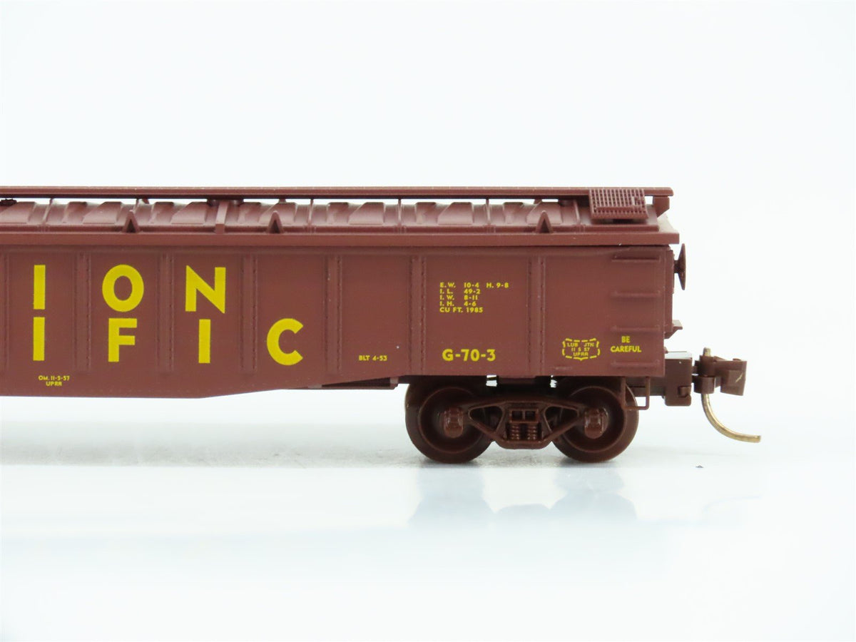 N Scale Micro-Trains MTL 106020 UP Union Pacific 50&#39; Covered Gondola #229606