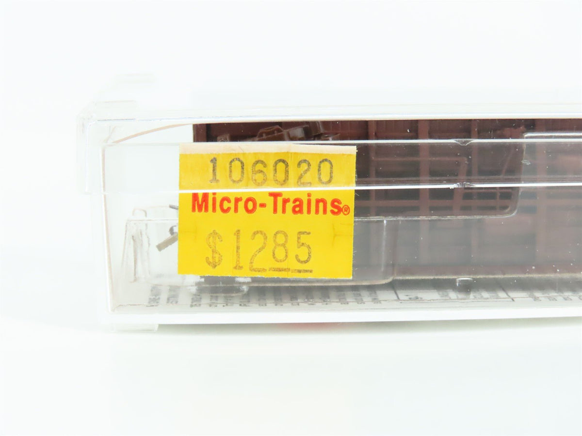 N Scale Micro-Trains MTL 106020 UP Union Pacific 50&#39; Covered Gondola #229606