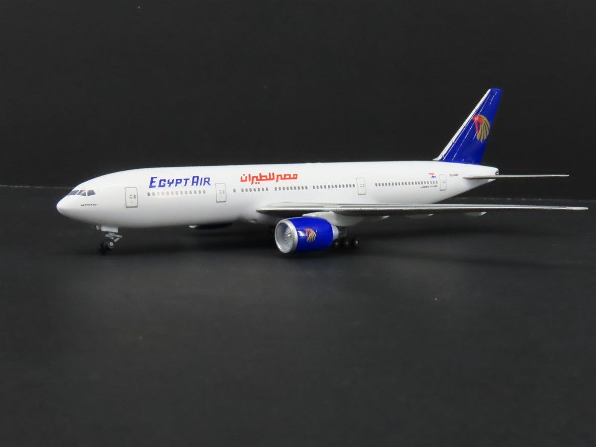 1:400 Dragon Wings 55067 Die-Cast Egypt Air Boeing 777-266 Airliner SU-GBP