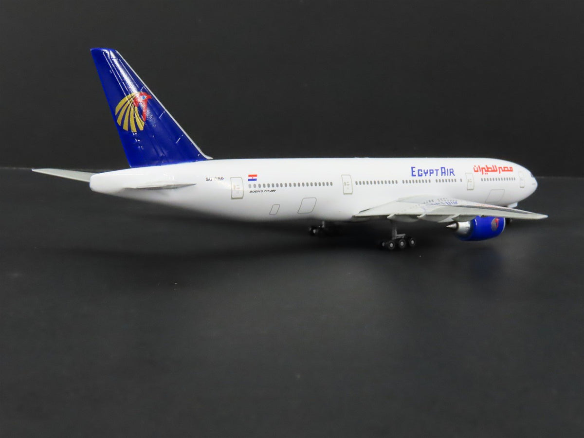 1:400 Dragon Wings 55067 Die-Cast Egypt Air Boeing 777-266 Airliner SU-GBP
