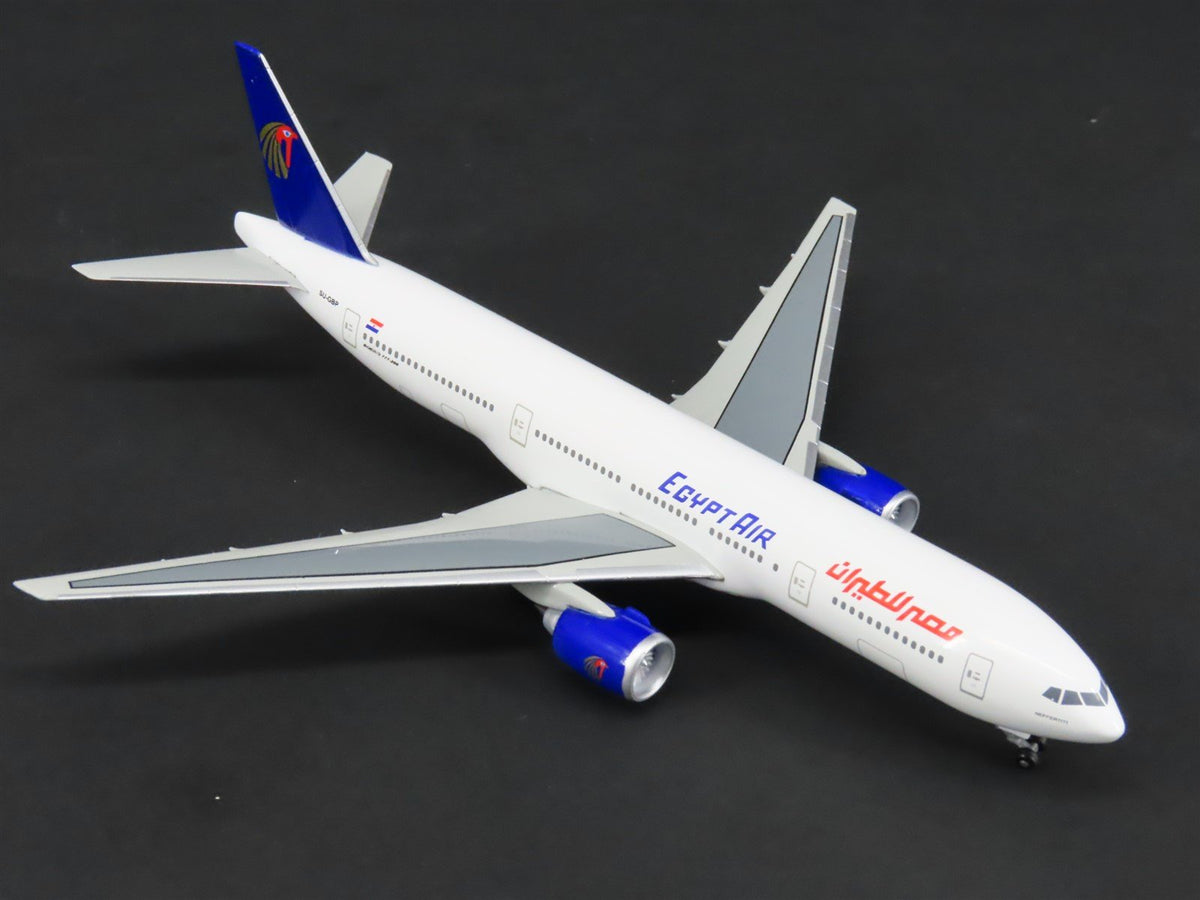 1:400 Dragon Wings 55067 Die-Cast Egypt Air Boeing 777-266 Airliner SU-GBP