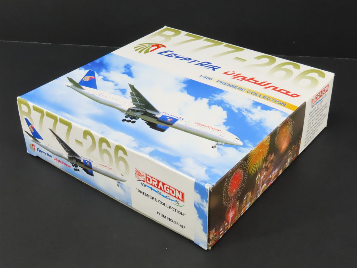 1:400 Dragon Wings 55067 Die-Cast Egypt Air Boeing 777-266 Airliner SU-GBP