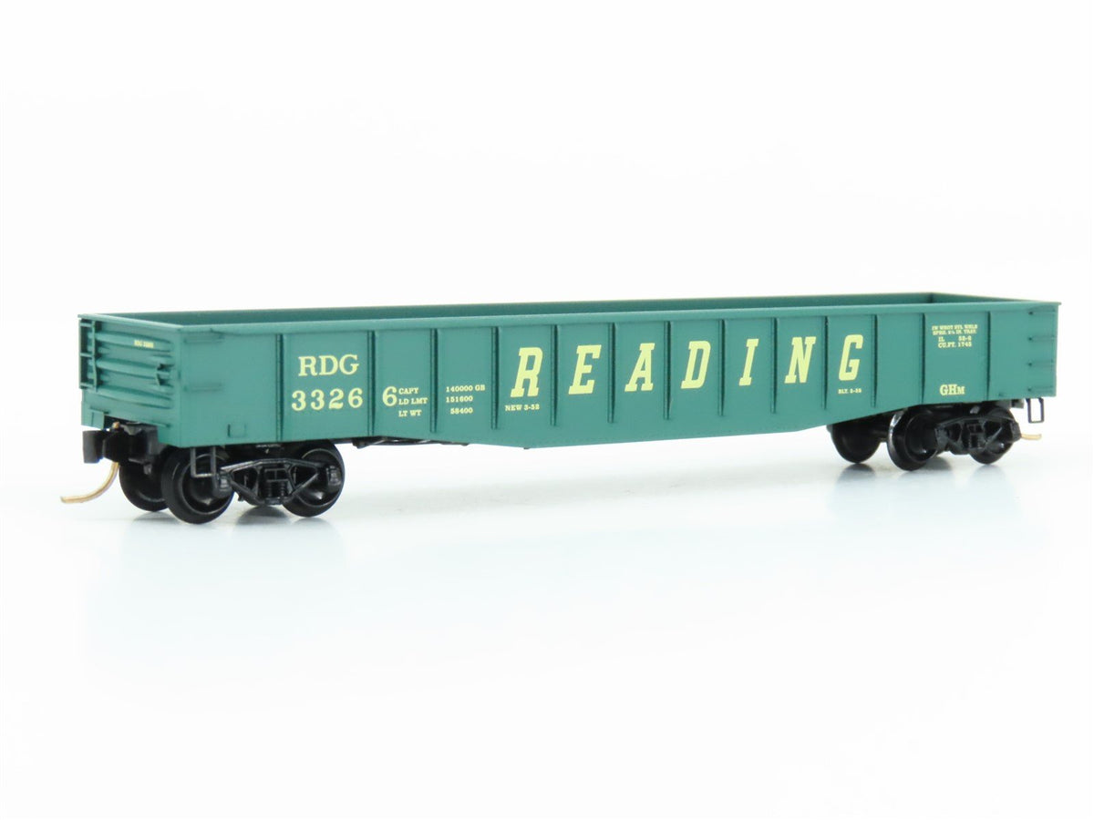 N Scale Micro-Trains MTL 105010 RDG Reading Lines 50&#39; Open Gondola #33266