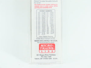N Scale Micro-Trains MTL 51100 ATSF Santa Fe Railroad 34' Wood Caboose #1207