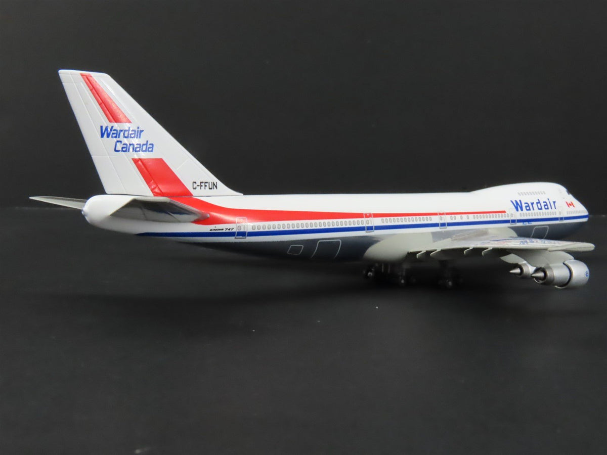 1:400 Dragon Wings 55144 Die-Cast Wardair Boeing 747-124 Airliner C-FFUN