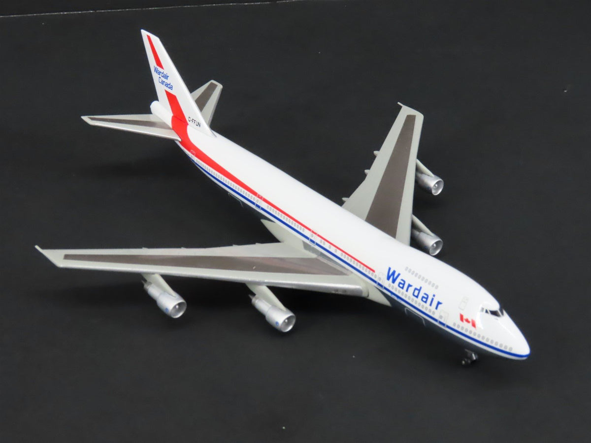 1:400 Dragon Wings 55144 Die-Cast Wardair Boeing 747-124 Airliner C-FFUN