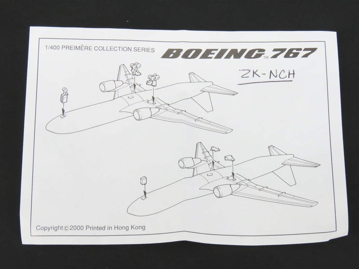 1:400 Dragon Wings 55033 Die-Cast Air New Zealand Boeing 767-319 Airliner ZK-NCH