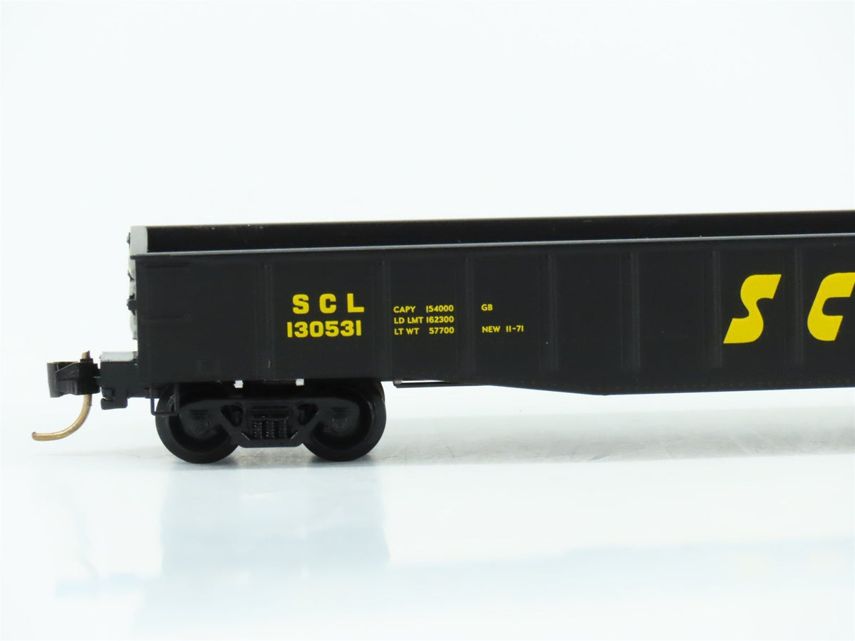 N Scale Micro-Trains MTL 105040 SCL Seaboard Coast Line 50&#39; Gondola #130531