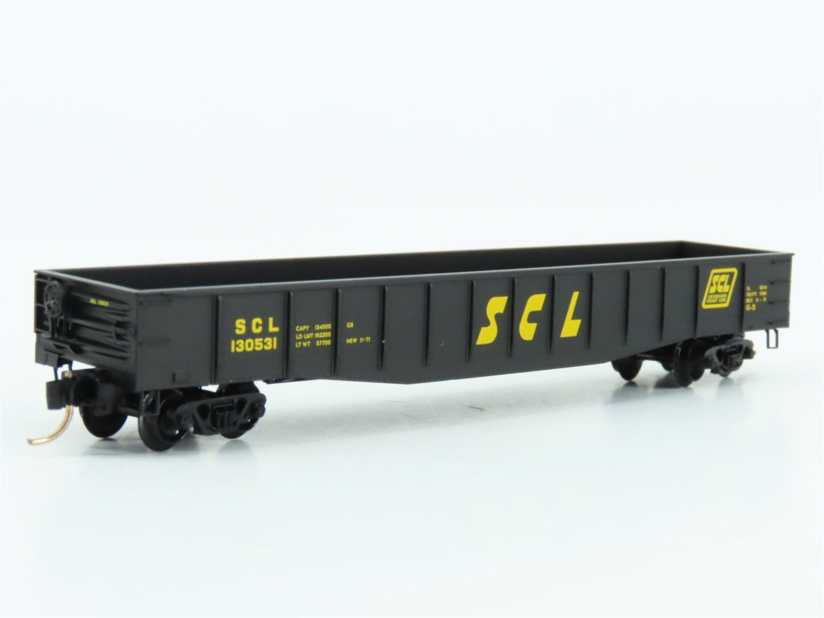 N Scale Micro-Trains MTL 105040 SCL Seaboard Coast Line 50&#39; Gondola #130531