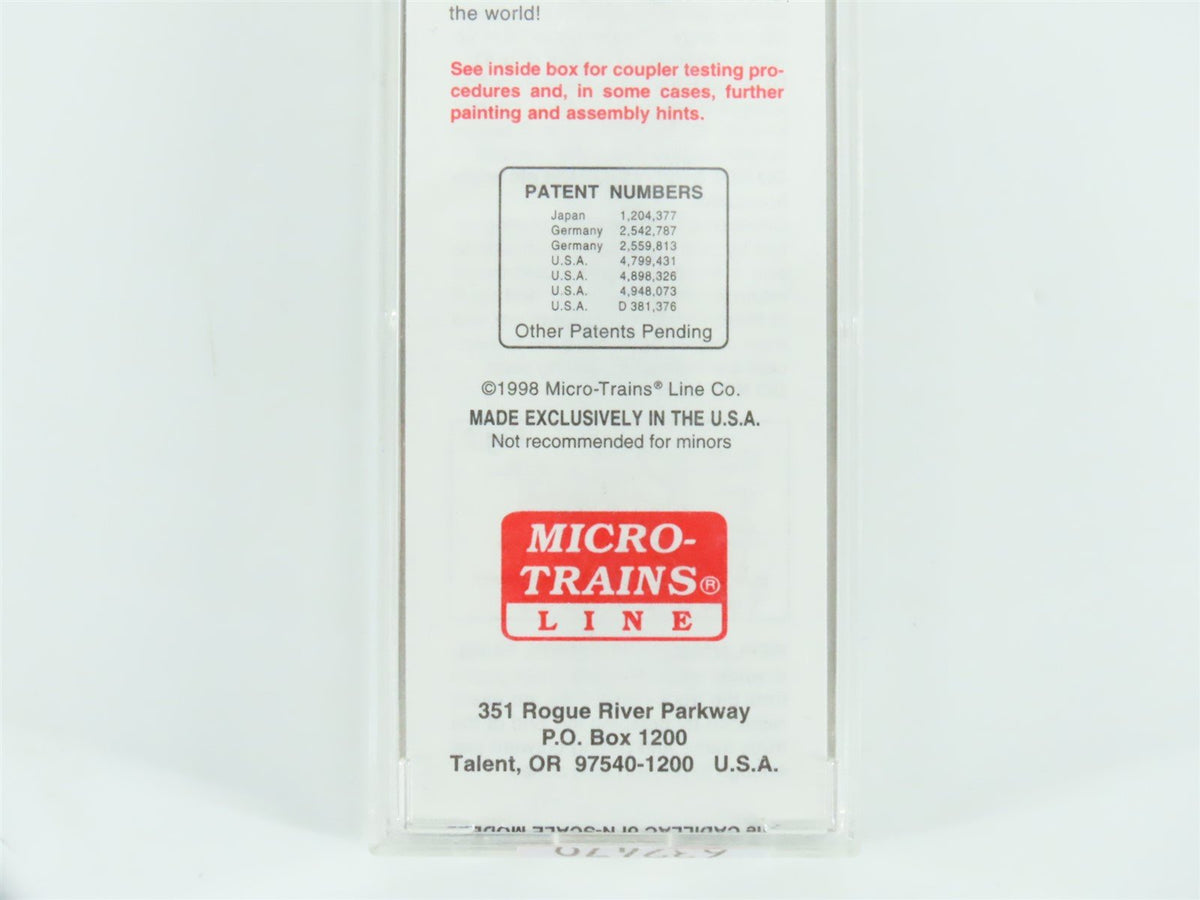 N Scale Micro-Trains MTL 105040 SCL Seaboard Coast Line 50&#39; Gondola #130531