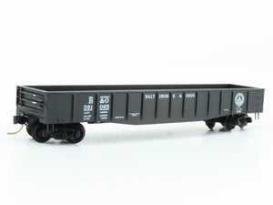 N Scale Micro-Trains MTL 105030 B&O Baltimore & Ohio 50' Open Gondola #351065