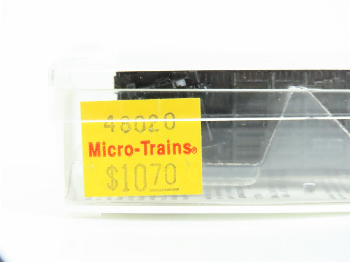 N Scale Micro-Trains MTL 48020 B&amp;O Baltimore &amp; Ohio Railroad 50&#39; Gondola #557100