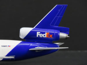 1:400 Dragon Wings 55280 FedEx McDonnell Douglas DC-10-30F Die-Cast Airliner