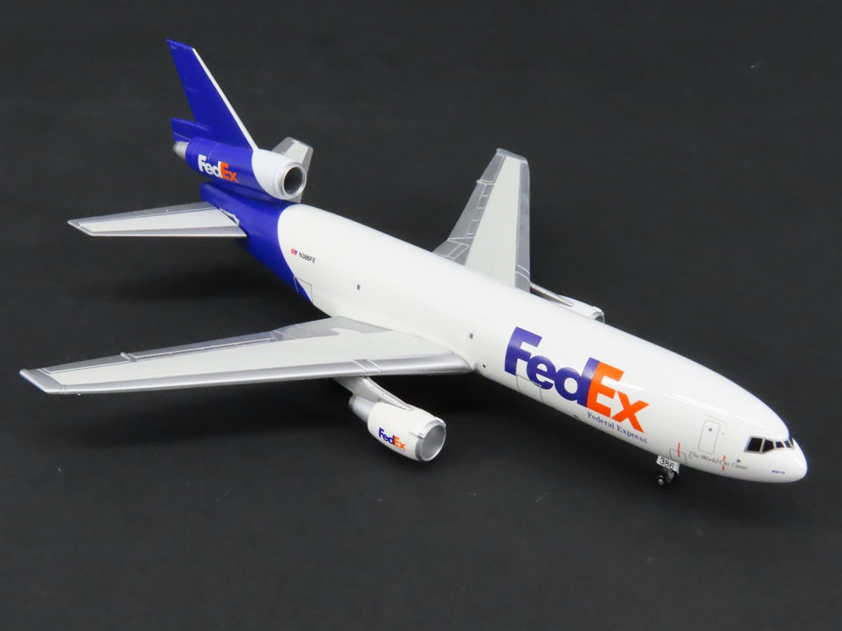 1:400 Dragon Wings 55280 FedEx McDonnell Douglas DC-10-30F Die-Cast Airliner