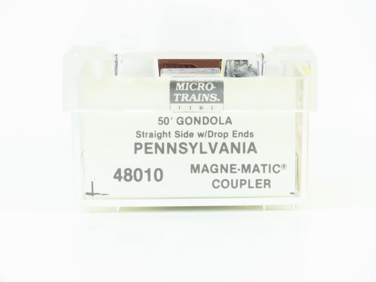 N Scale Micro-Trains MTL 48010 PRR Pennsylvania Railroad 50&#39; Gondola #352719