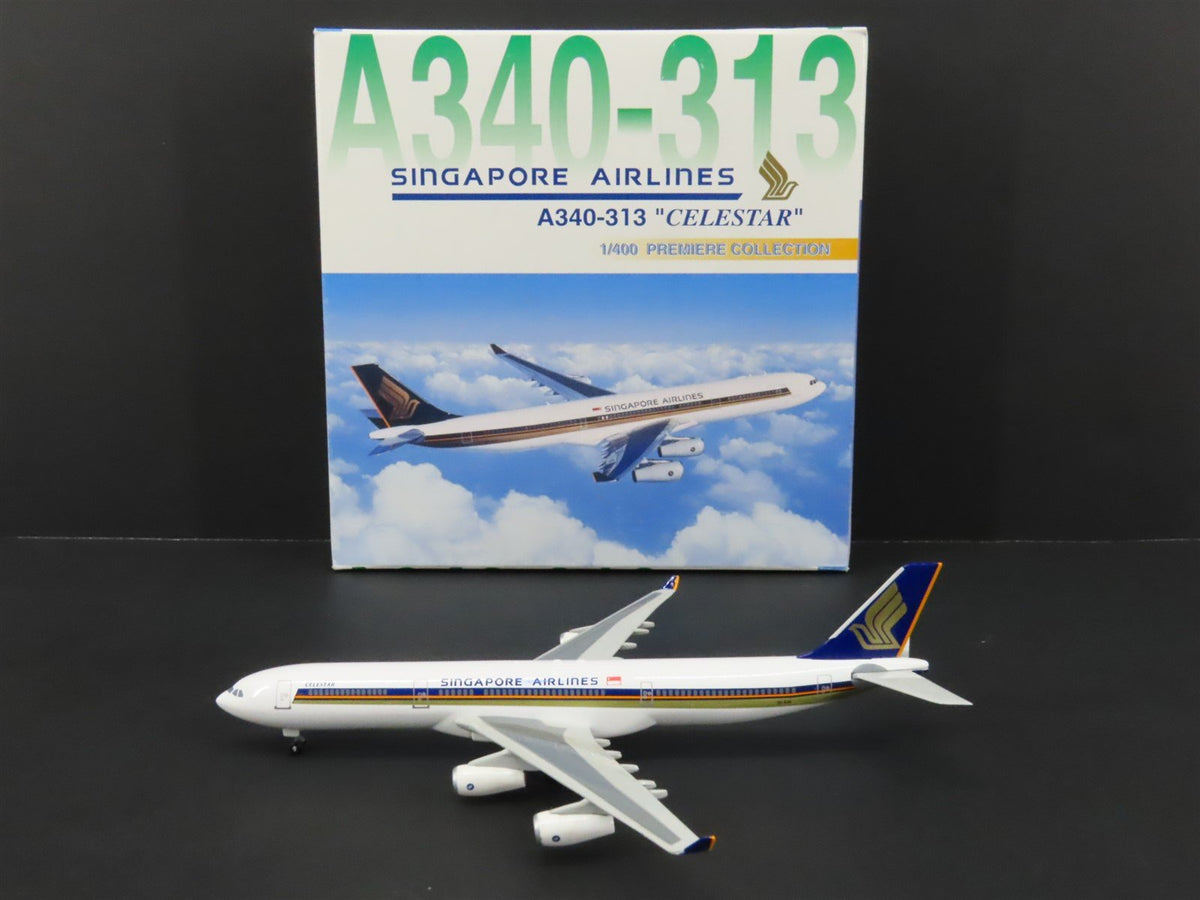 1:400 Dragon Wings 55003 Singapore Airbus A340-313 Die-Cast Airliner 9V-SJA