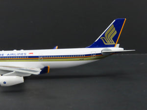 1:400 Dragon Wings 55003 Singapore Airbus A340-313 Die-Cast Airliner 9V-SJA