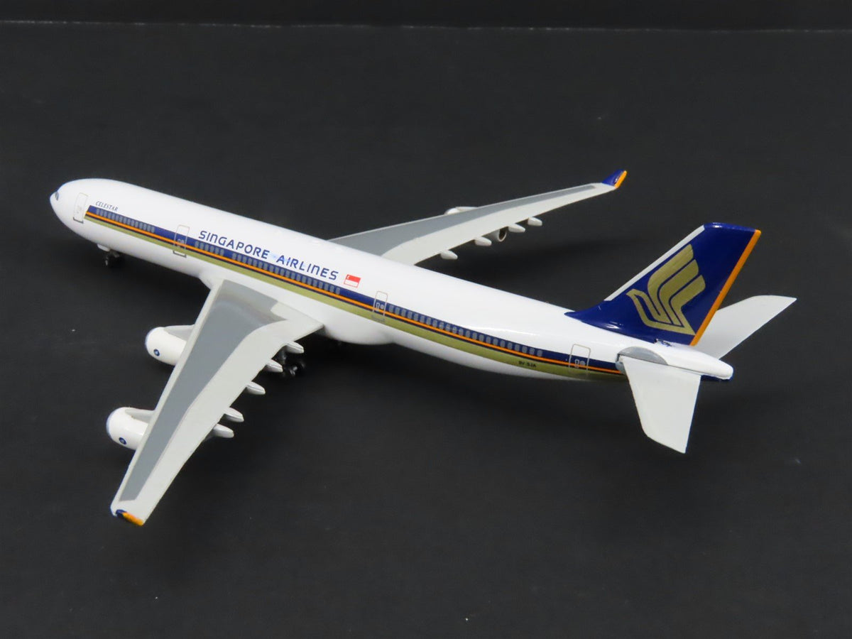 1:400 Dragon Wings 55003 Singapore Airbus A340-313 Die-Cast Airliner 9V-SJA