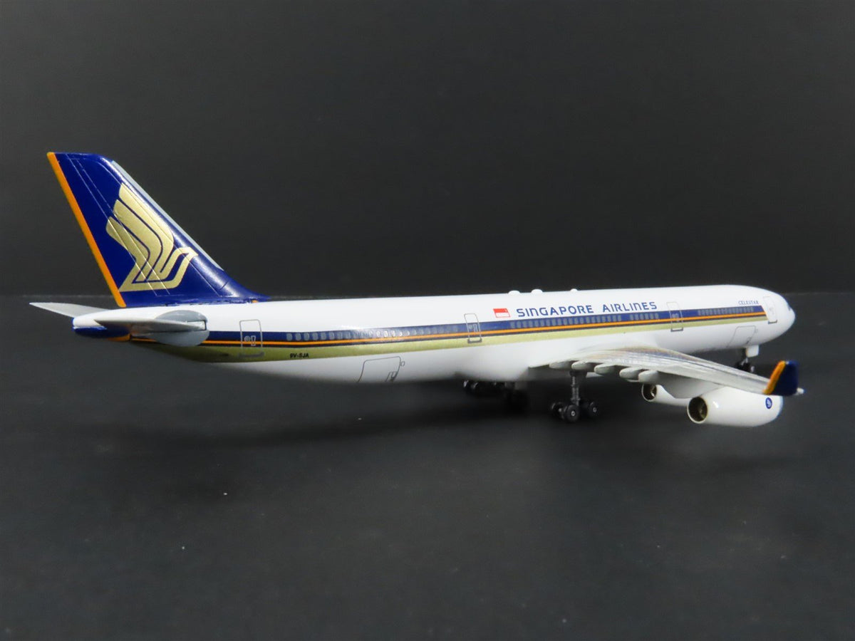 1:400 Dragon Wings 55003 Singapore Airbus A340-313 Die-Cast Airliner 9V-SJA