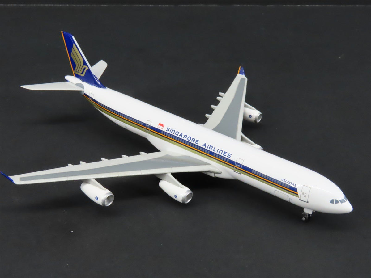 1:400 Dragon Wings 55003 Singapore Airbus A340-313 Die-Cast Airliner 9V-SJA