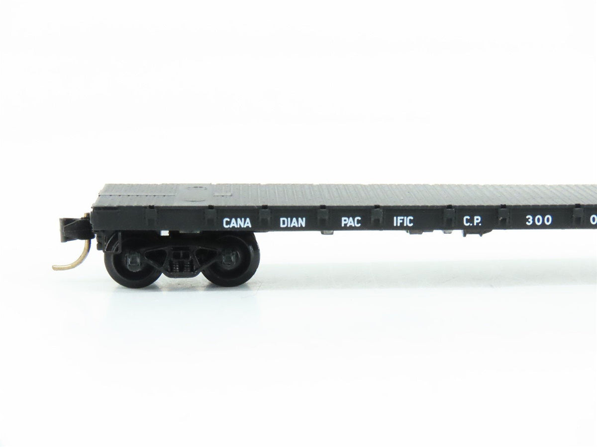 N Scale Micro-Trains MTL 44040 CP Canadian Pacific Railroad 50&#39; Flat Car #300049