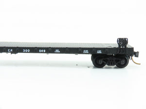 N Scale Micro-Trains MTL 44040 CP Canadian Pacific Railroad 50' Flat Car #300049