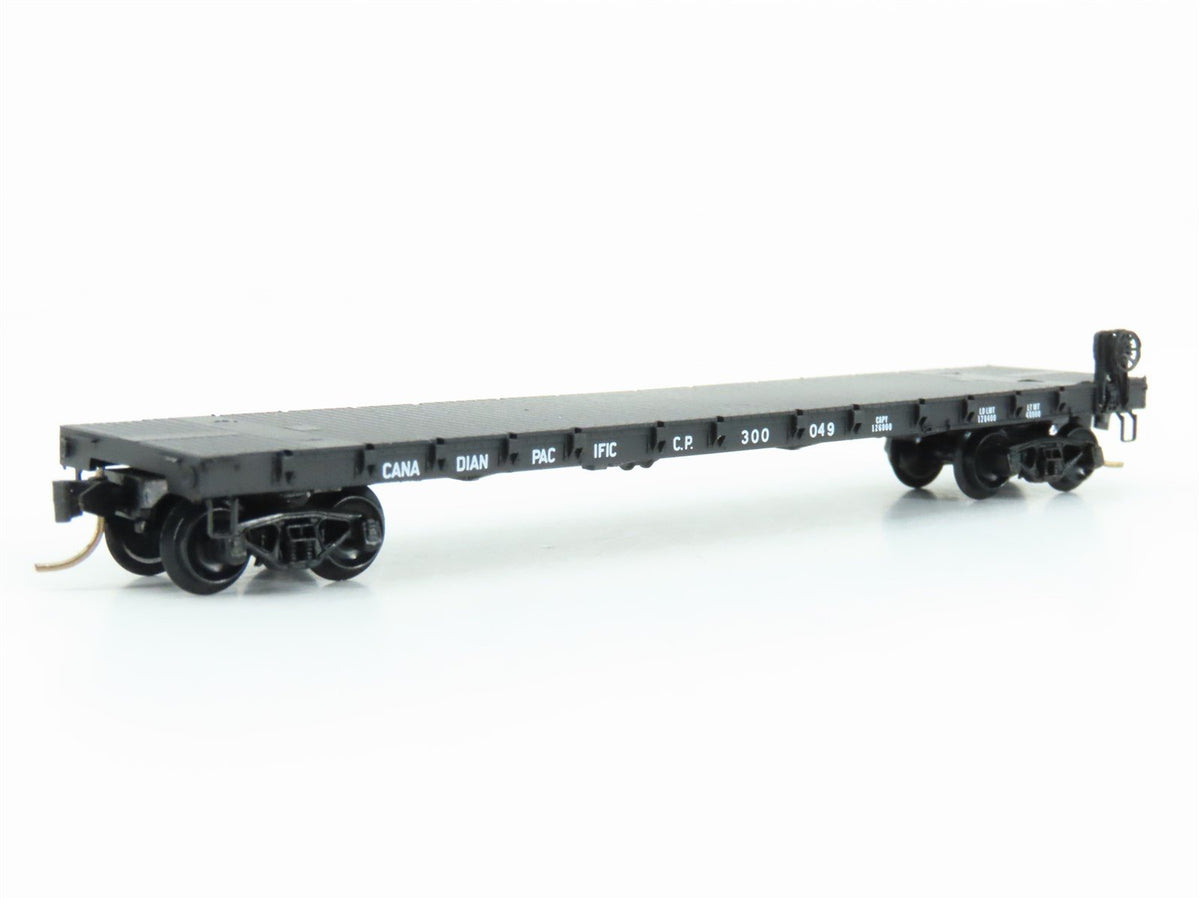 N Scale Micro-Trains MTL 44040 CP Canadian Pacific Railroad 50&#39; Flat Car #300049