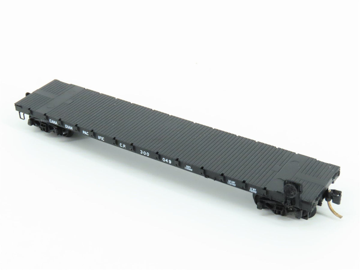 N Scale Micro-Trains MTL 44040 CP Canadian Pacific Railroad 50&#39; Flat Car #300049