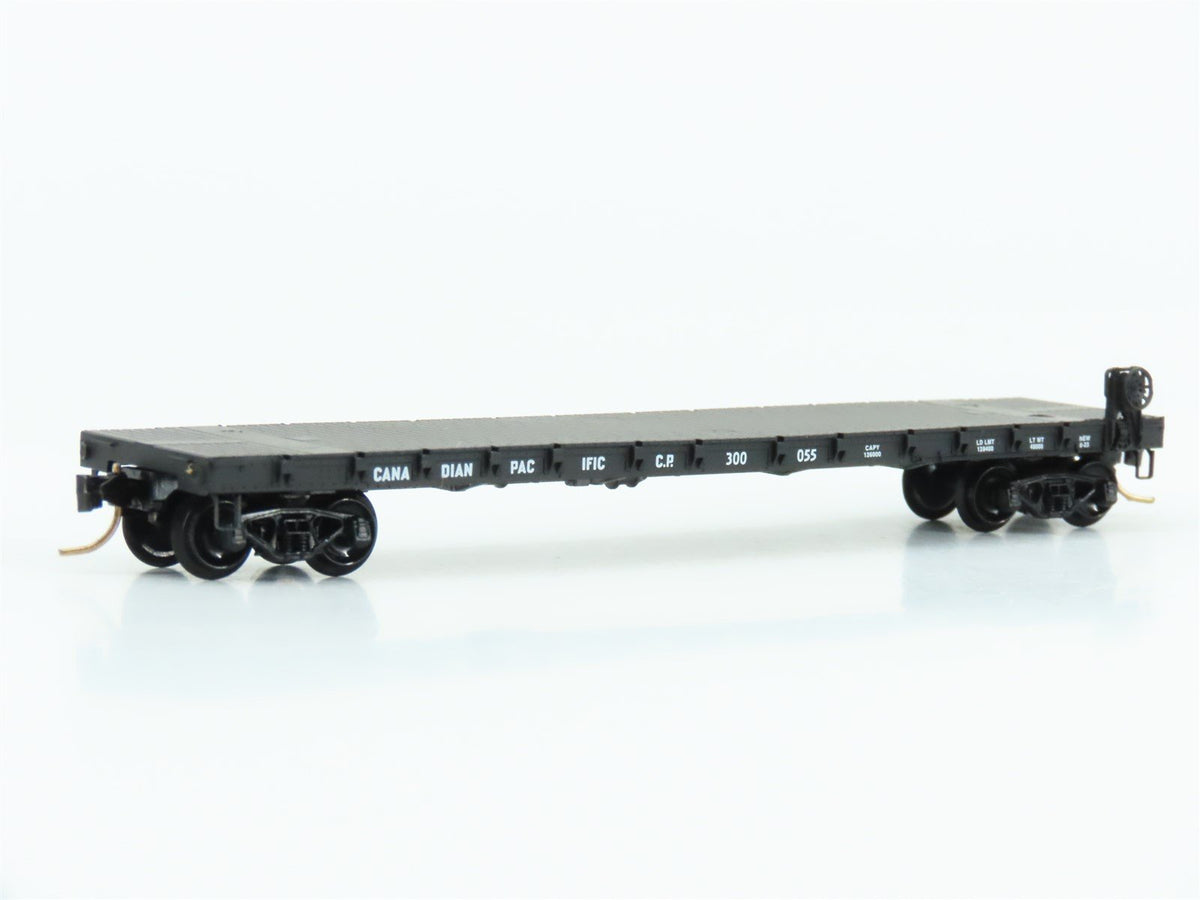 N Scale Micro-Trains MTL 44040 CP Canadian Pacific Railroad 50&#39; Flat Car #300055