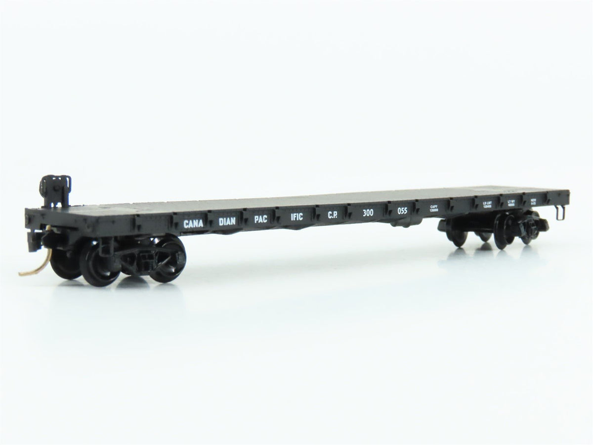 N Scale Micro-Trains MTL 44040 CP Canadian Pacific Railroad 50&#39; Flat Car #300055