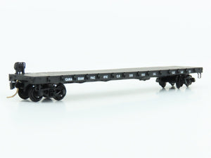 N Scale Micro-Trains MTL 44040 CP Canadian Pacific Railroad 50' Flat Car #300055