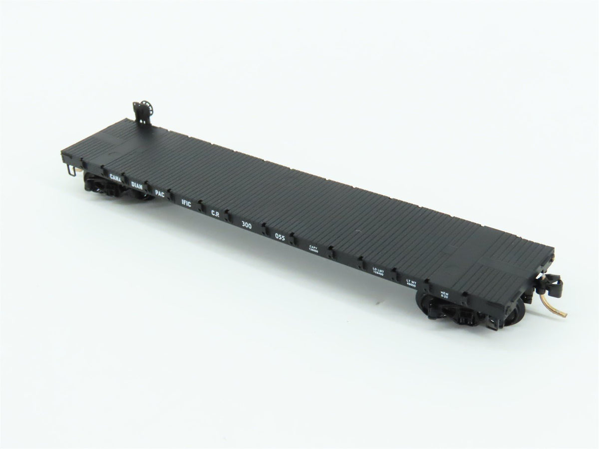 N Scale Micro-Trains MTL 44040 CP Canadian Pacific Railroad 50&#39; Flat Car #300055