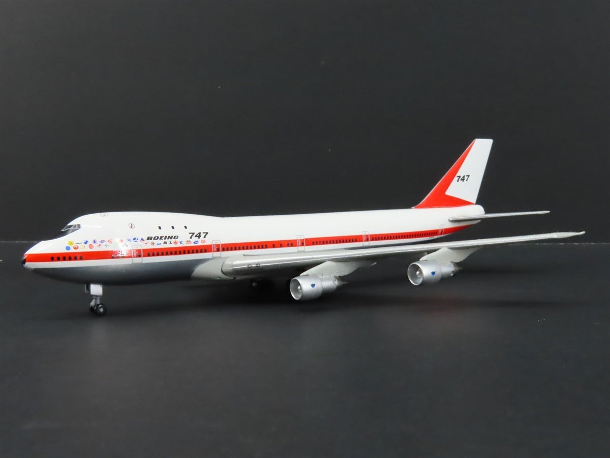 1:400 Sky Club 98-007 Boeing First Flight 30th Anniversary B747 &quot;RA001&quot; Airliner