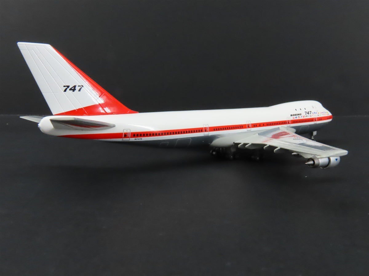 1:400 Sky Club 98-007 Boeing First Flight 30th Anniversary B747 &quot;RA001&quot; Airliner