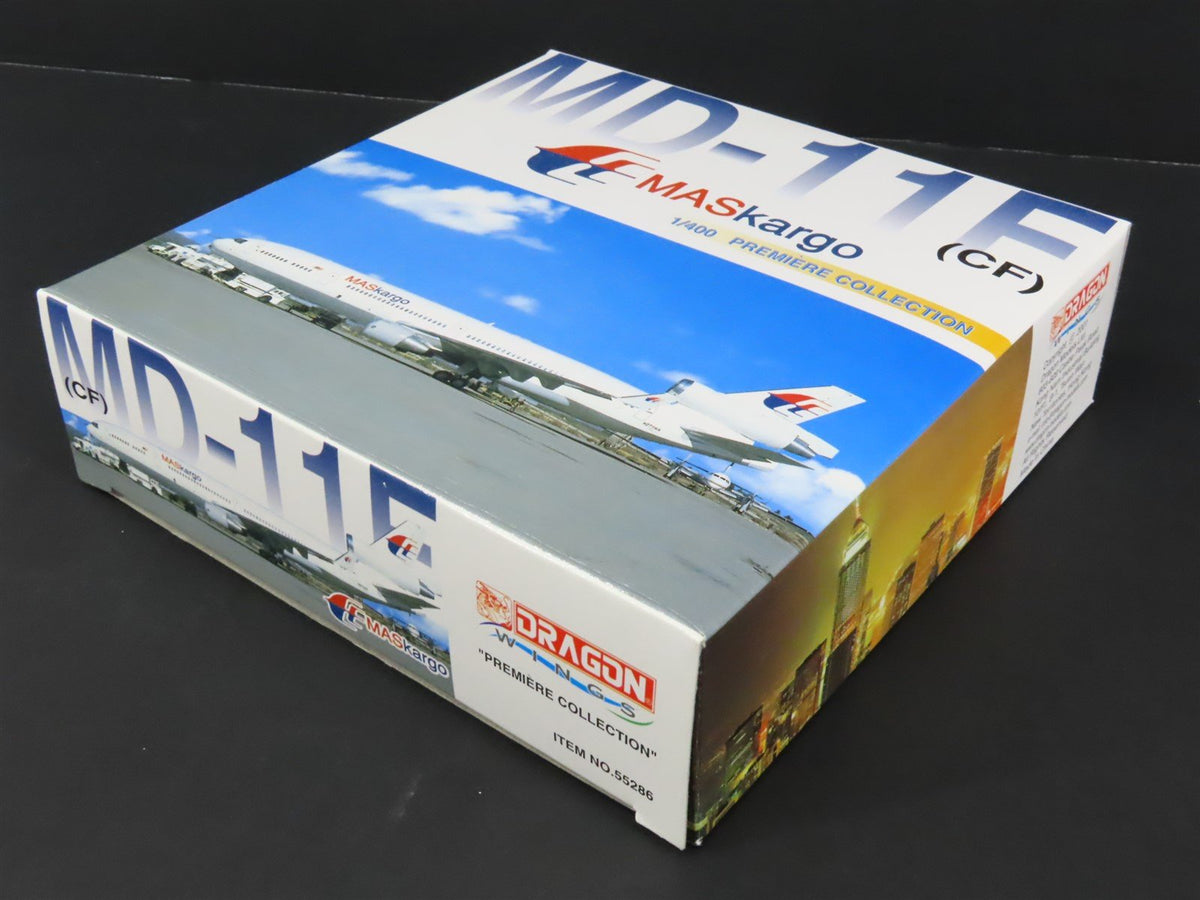 1:400 Dragon Wings 55286 Die-Cast MASkargo McDonnel Douglas MD-11E Airliner