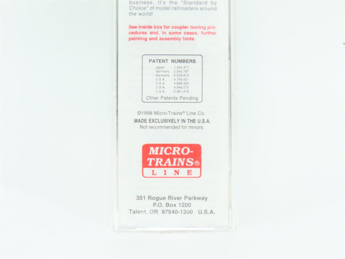 N Scale Micro-Trains MTL 100060 BN Burlington Northern 36&#39; Steel Caboose #11462