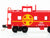 N Scale Micro-Trains MTL 100030 ATSF Santa Fe Railroad 36' Steel Caboose #999245